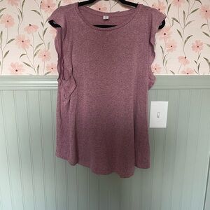Old Navy Luxe Mauve Top